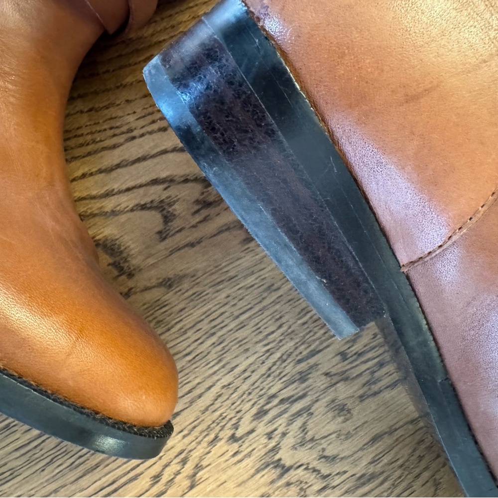 Ralph Lauren Jenny Riding Boots Western Vintage - Picture 9 of 16